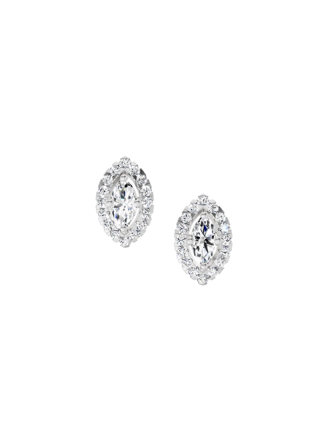 Sparkles 14KT Gold Earrings With 0.66 Carat Lab Grown Diamonds- 1.40 g-picture-18