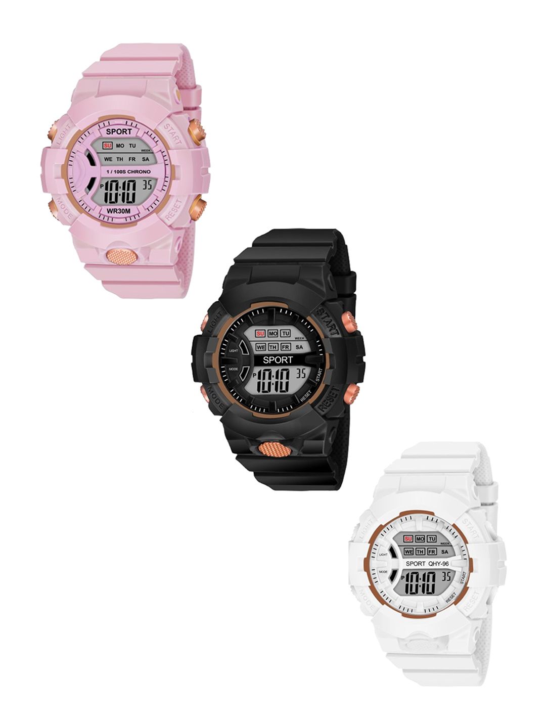 THE SHOPOHOLIC Kids Embellished Dial & Straps Analogue Watch DK-P-B-W-picture-33