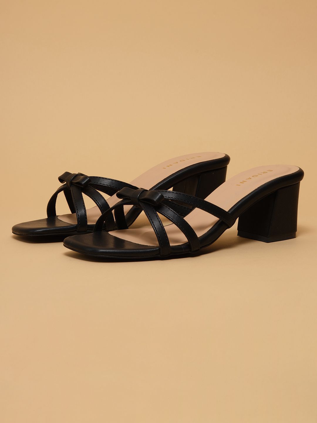 ERIDANI Embellished Block Sandals-picture-21