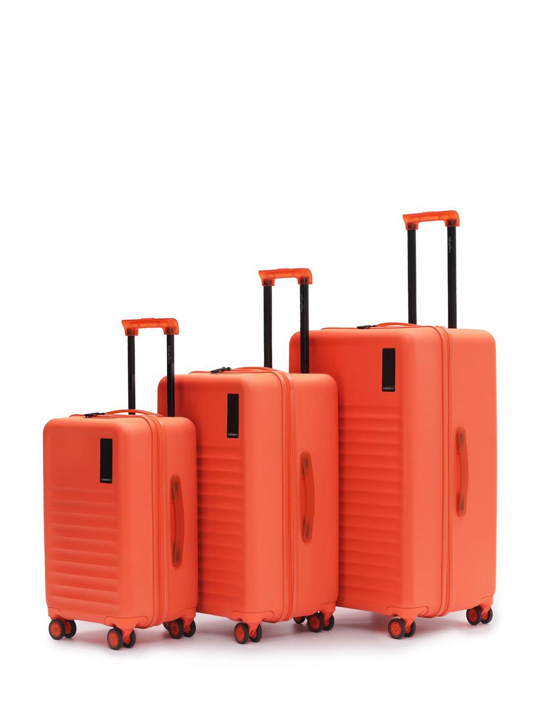 MOKOBARA Set Of 3 The Aisle Trunk Durable Stylish Hard Case Trolley Bags-image-35