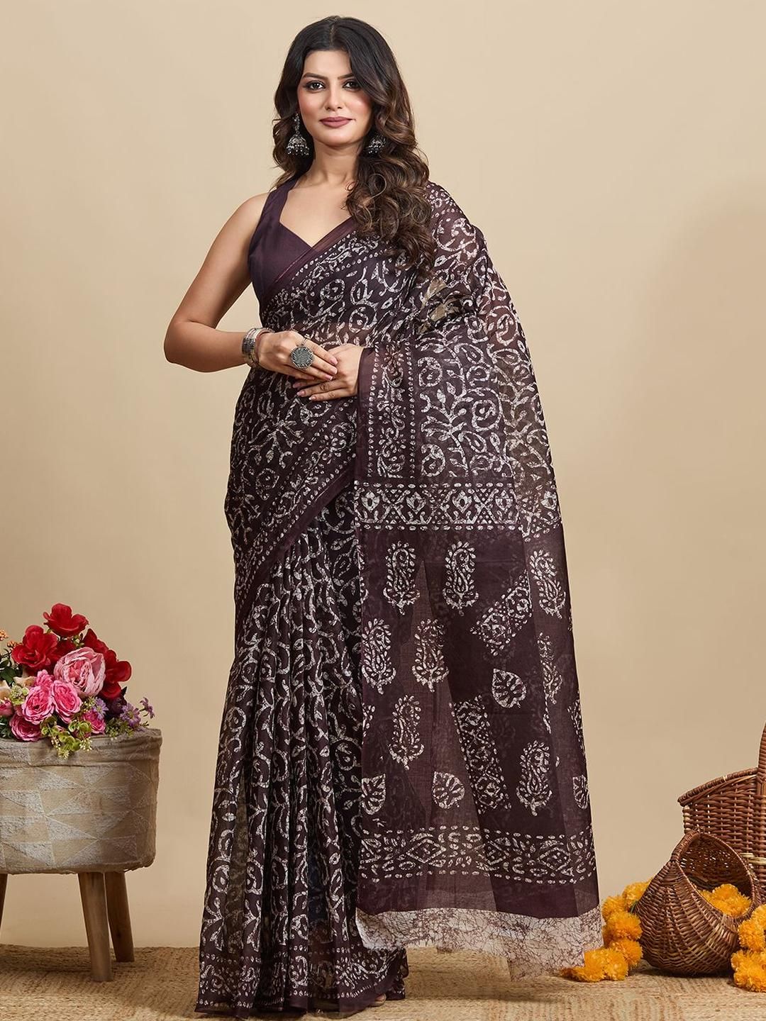 SHANVIKA Batik Pure Cotton Saree-picture-14