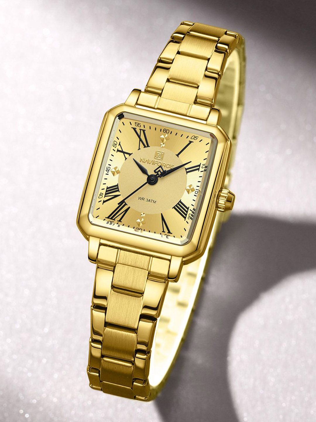 Buy Naviforce Women Dial & Stainless Steel Analogue Watch NF5065_G G - Watches for Women 36000371 | Myntra