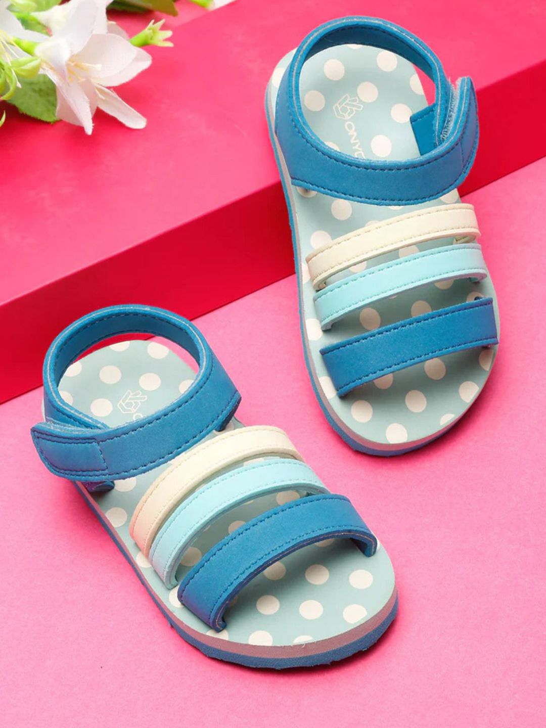 ONYC Kids Velcro Premium Butterscotch Sandals-picture-53