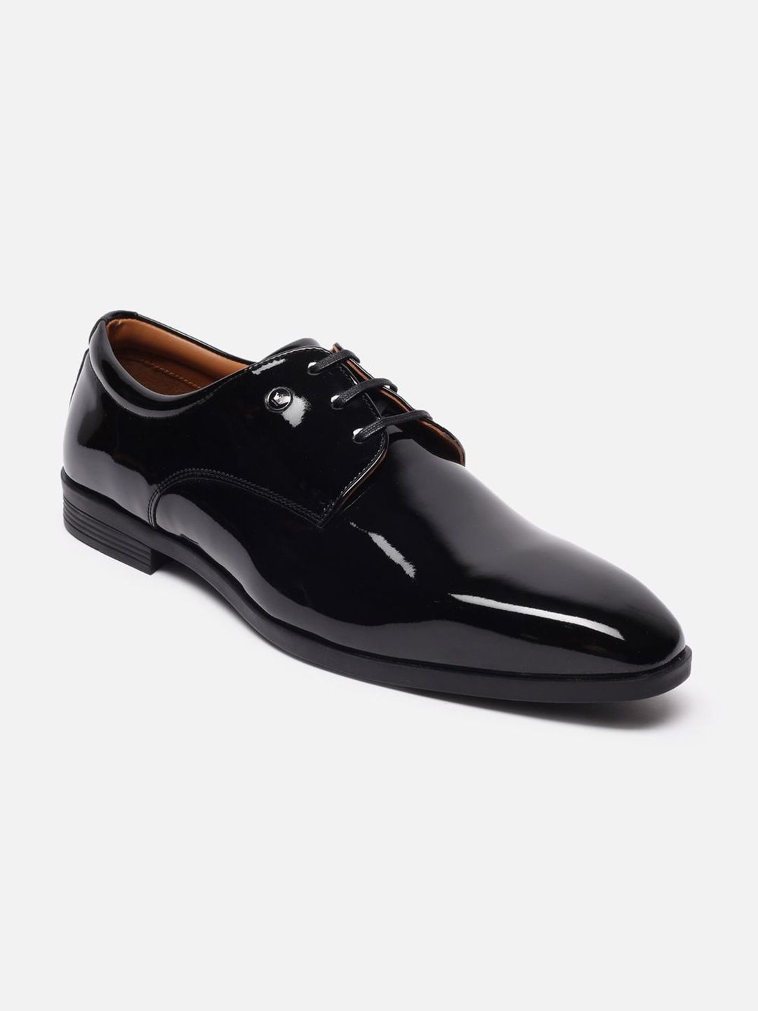 Louis Philippe Men Patent Leather Formal Derbys