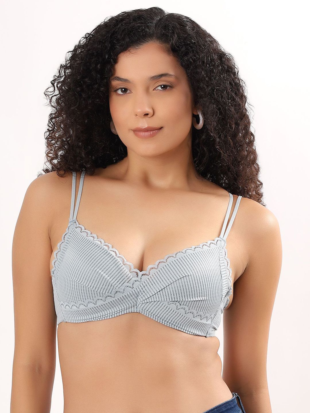 PARKHA Medium Coverage Heavily Padded Push-Up Bra