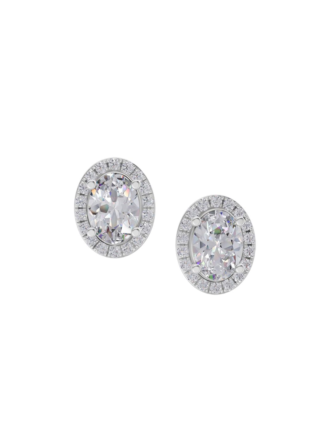 Sparkles 14KT Gold Earrings With 2.25 Carat Lab Grown Diamonds- 1.37 g-picture-12