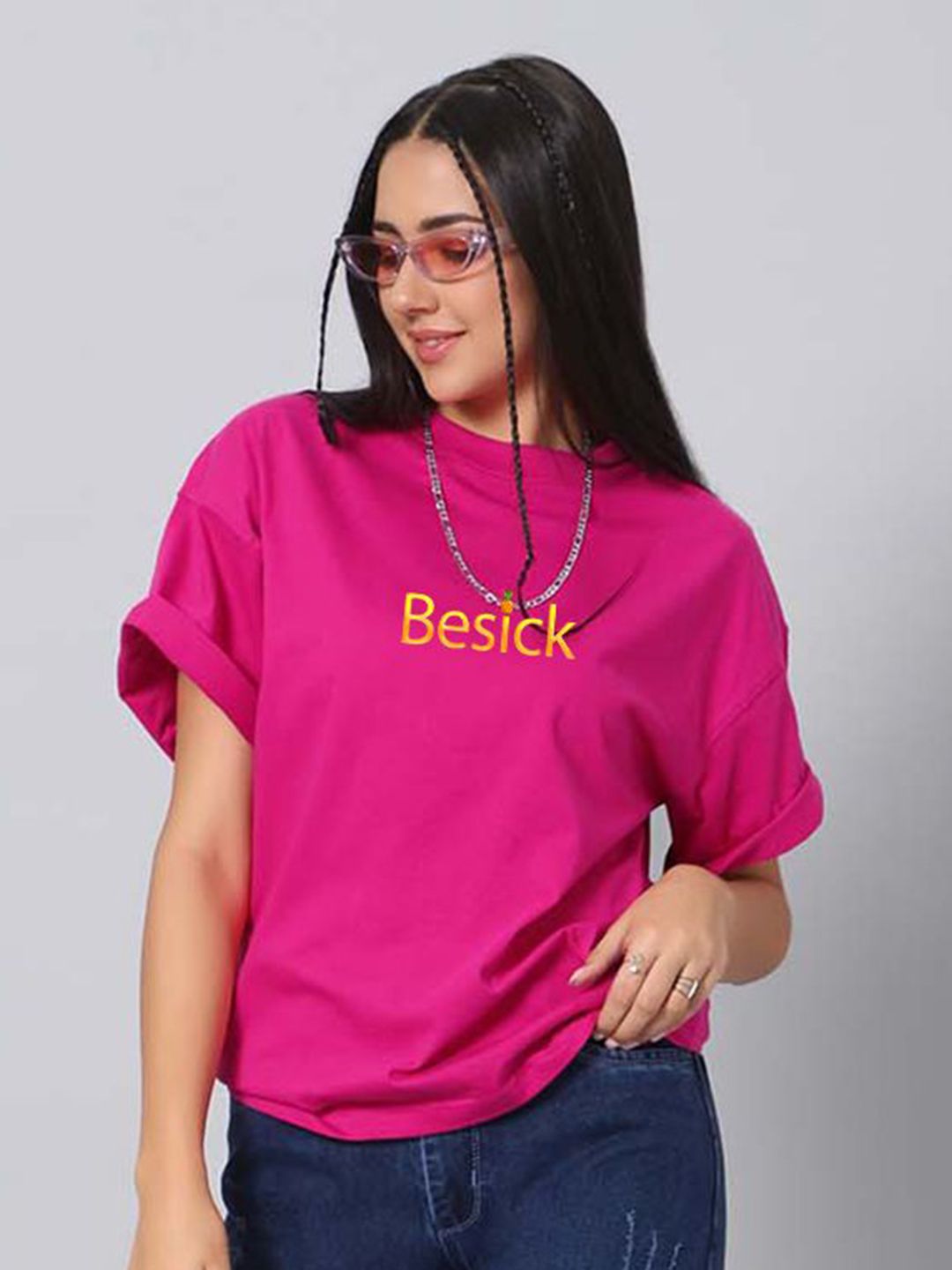 Besick Women Printed T-shirt-picture-26