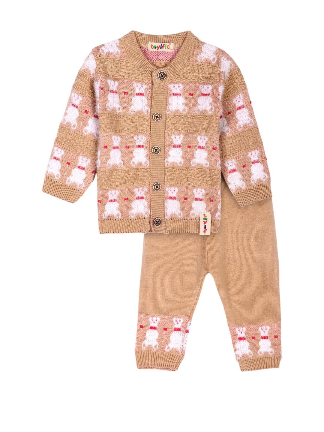 toyific Unisex Kids Woollen Sweater Set-picture-20