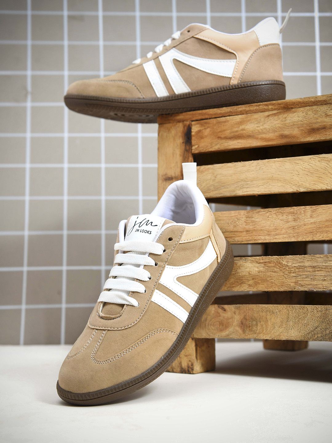 JM Looks Women Colourblocked Trendy Casual Sneakers-picture-42