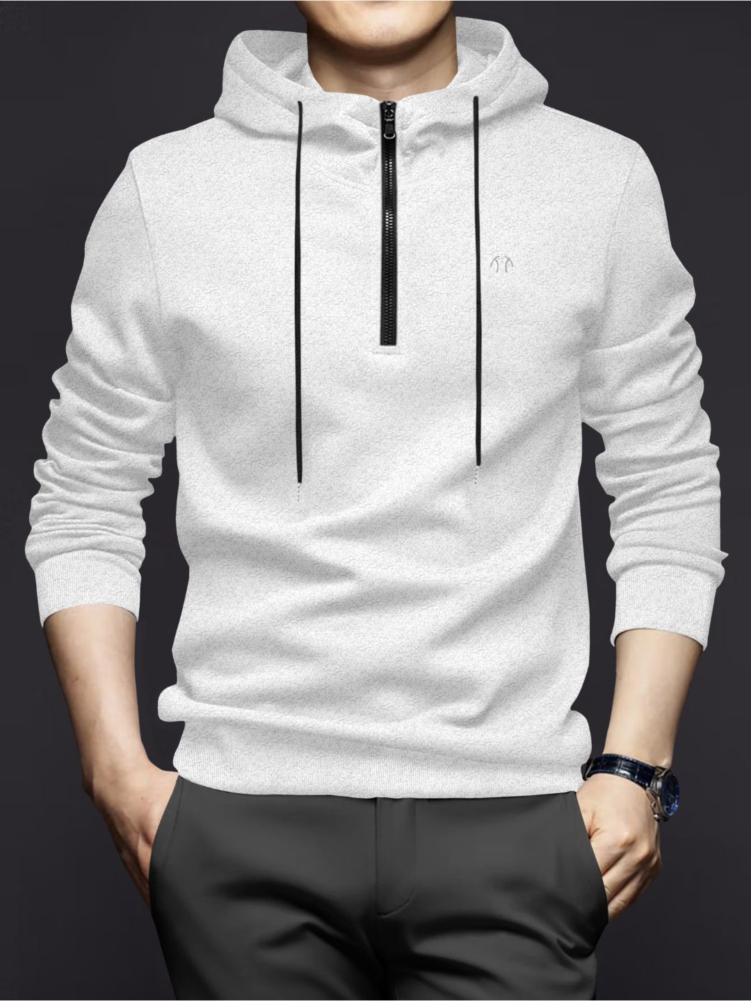 Triptee Men Hooded Pullover Sweatshirt-picture-45