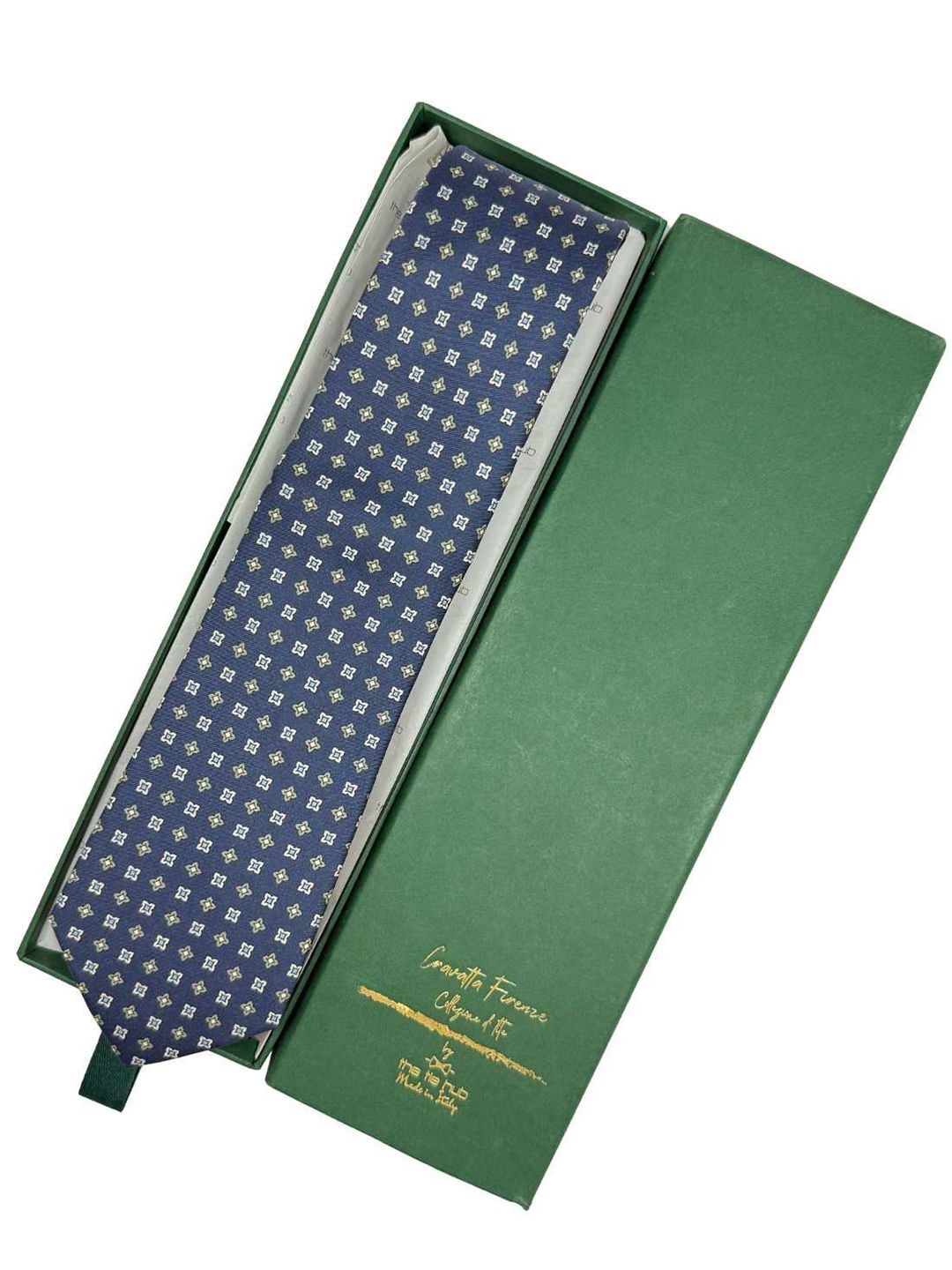 The Tie Hub Men Geometric Printed Skinny Tie-picture-11