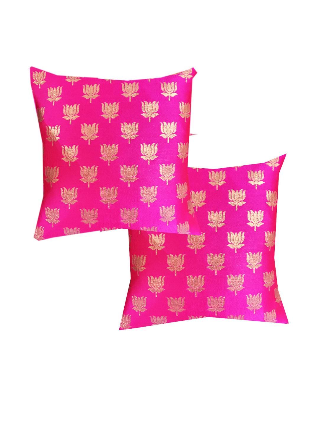 pink parrot Pinkparrot cushion cover 16x16 inch 2 PC-picture-41
