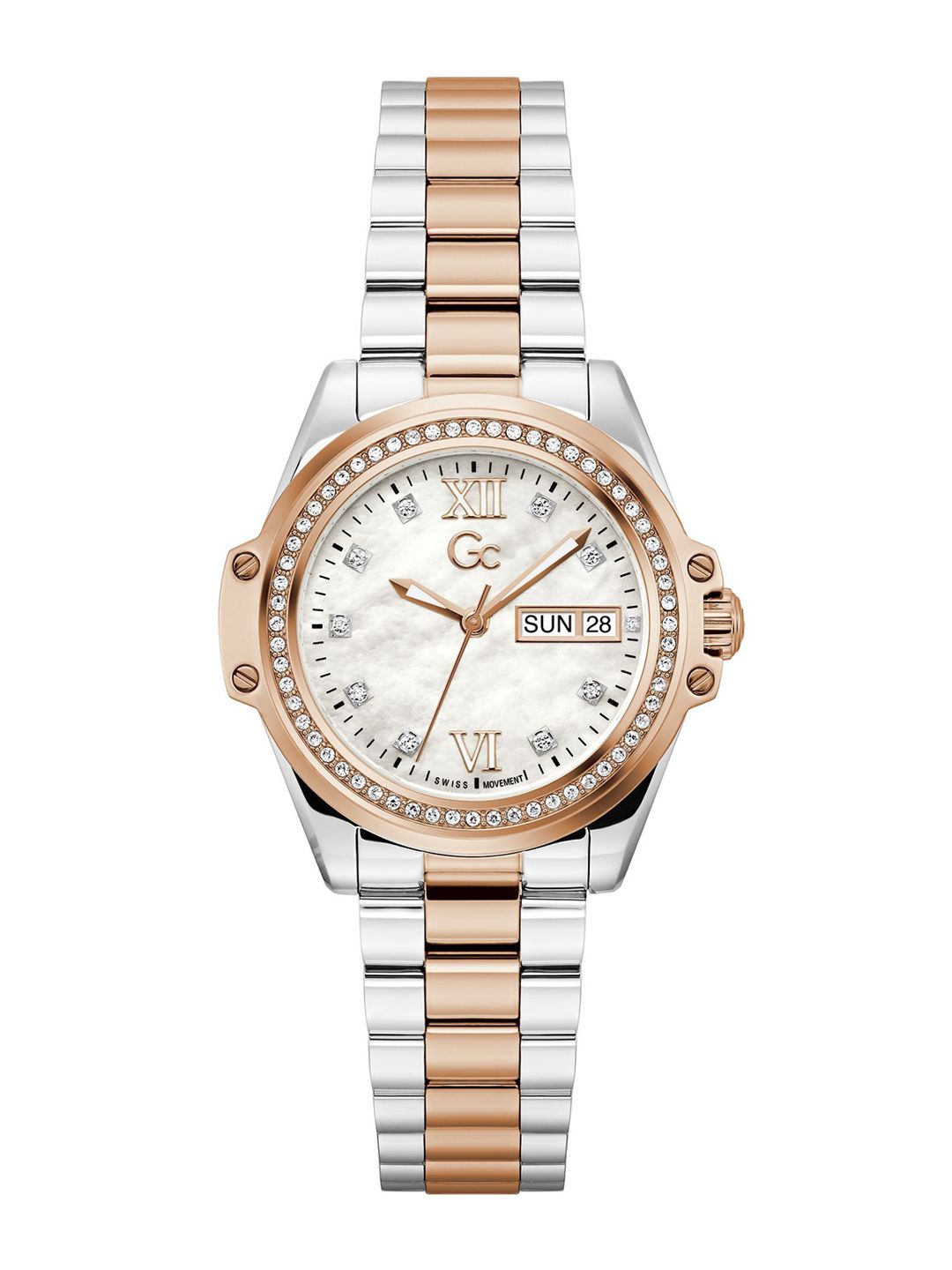 GC Women bolt lady Embellished Stainless Steel Straps Analogue Watch Z53001L1-image-22