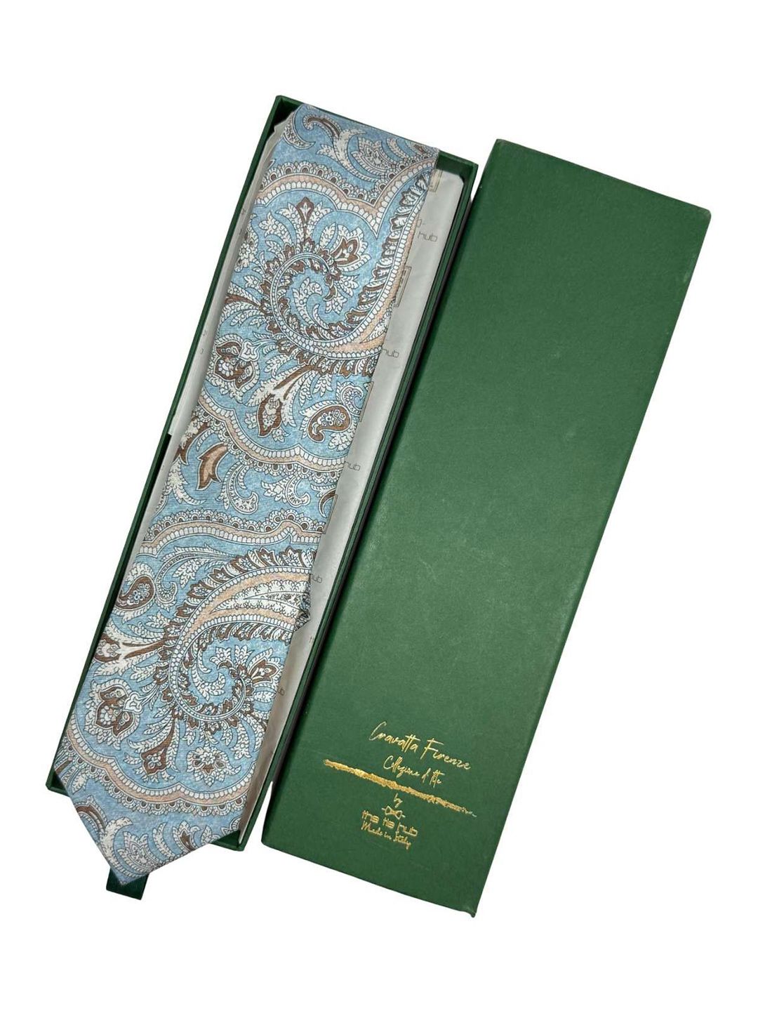 The Tie Hub Men Woven Design Skinny Tie-picture-34