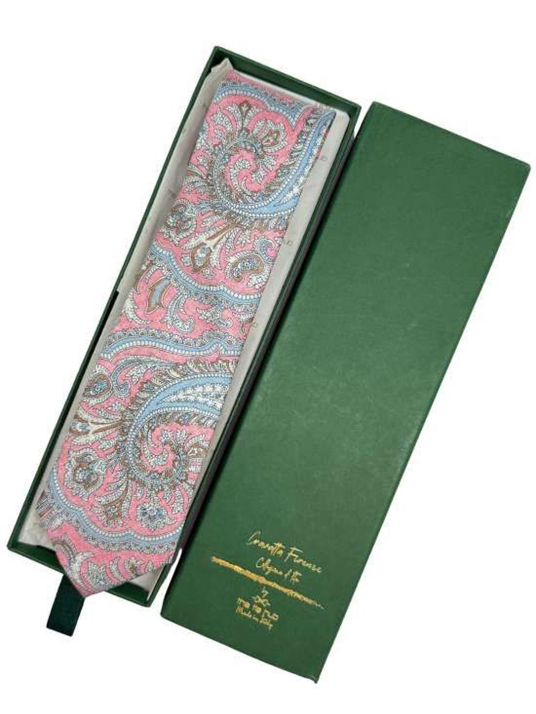 The Tie Hub Paisley Printed Skinny Ties-picture-25