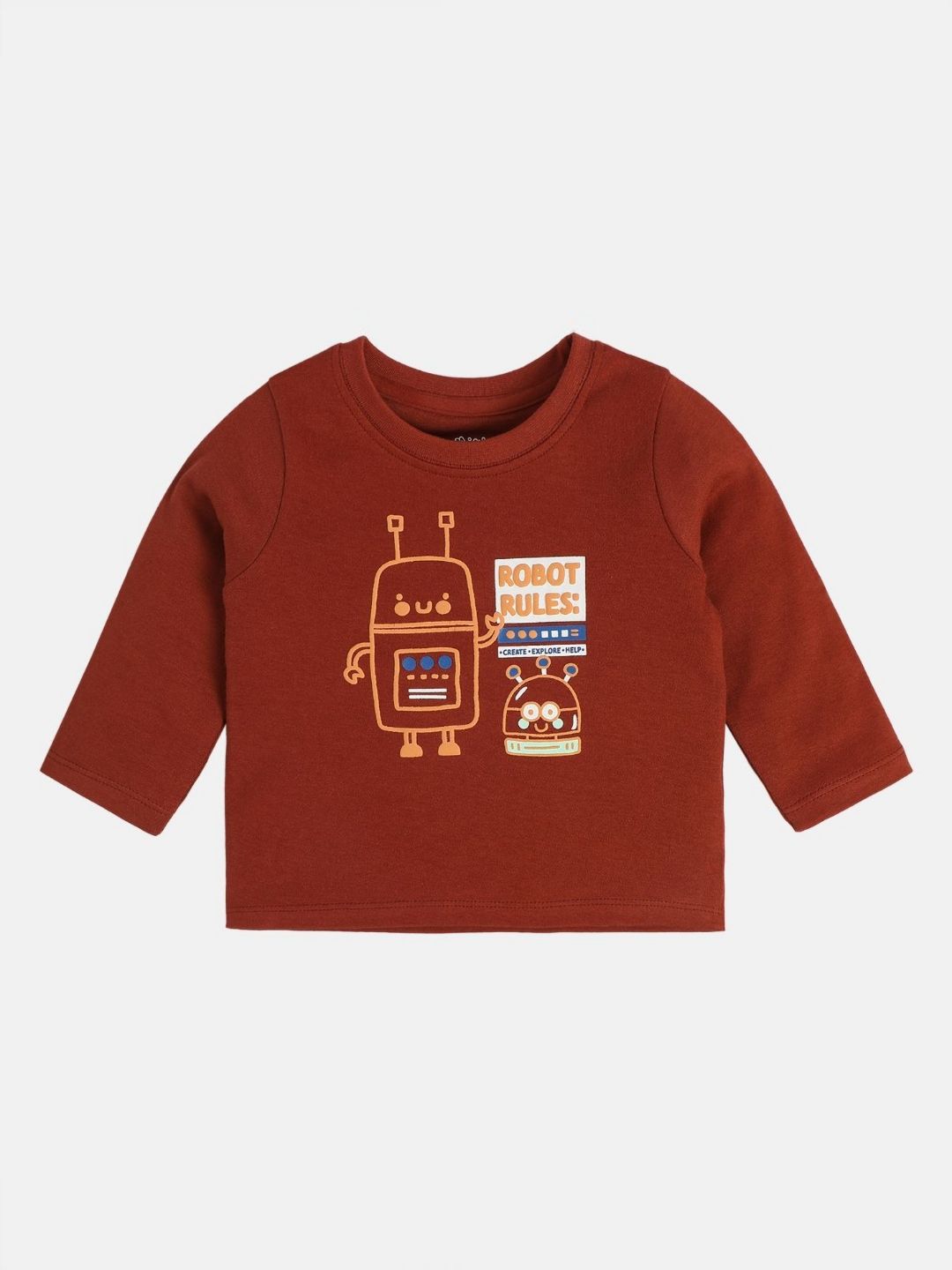 MINI KLUB Boys Pack of 2 Graphic Printed Round Neck Pure Cotton T-shirts-picture-22
