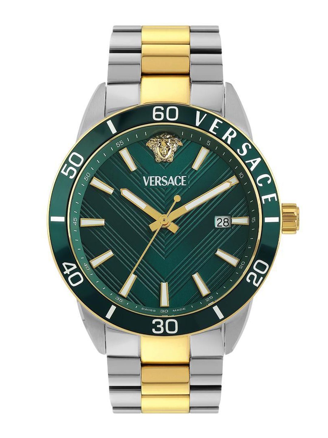 Versace Greca Urban Men Dial & Stainless Steel Straps Analogue Watch VEYCA0524-picture-50