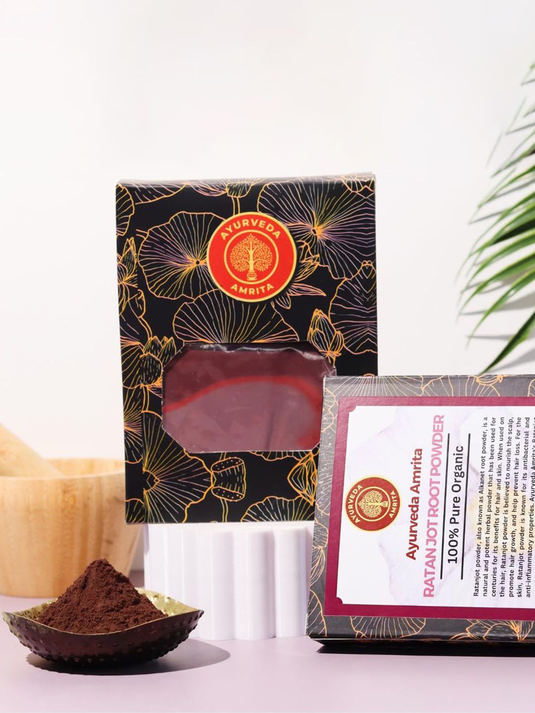 Ayurveda Amrita Pure & Natural Ratanjot Powder - 100 g-image-21