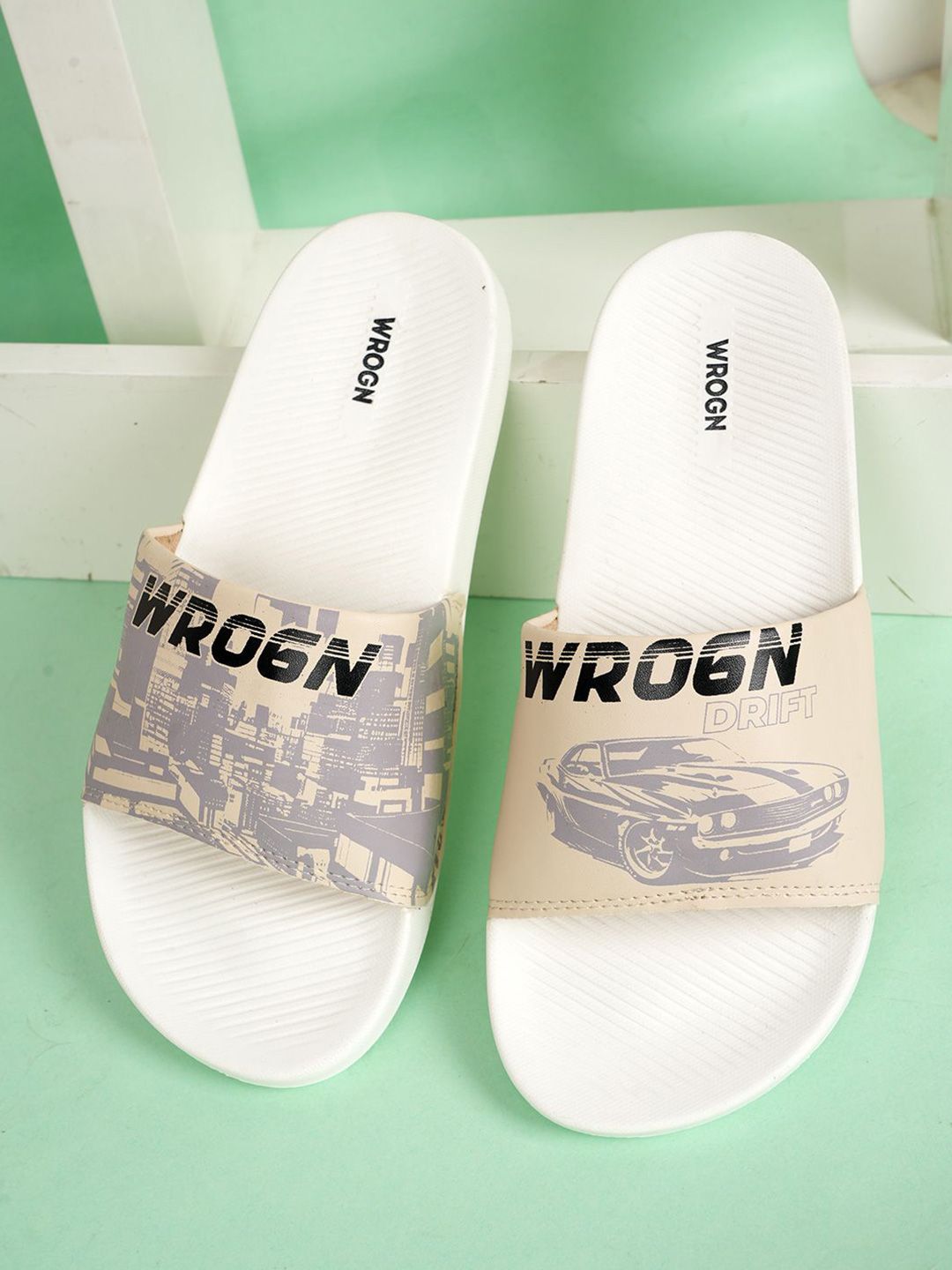 WROGN Men Printed Sliders-picture-48