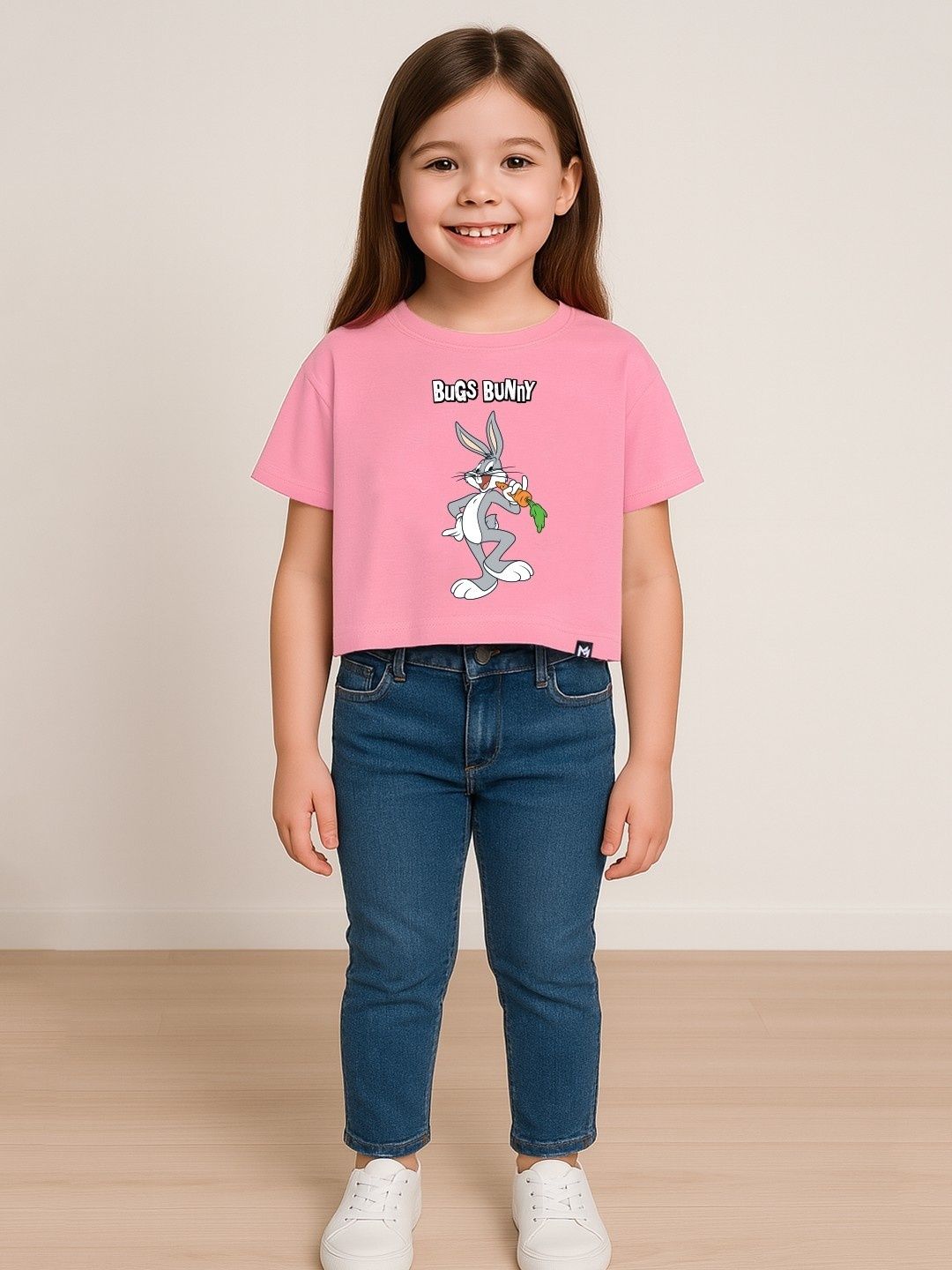 YK X Minute Mirth Girls Looney Tunes Printed T-shirt-picture-8