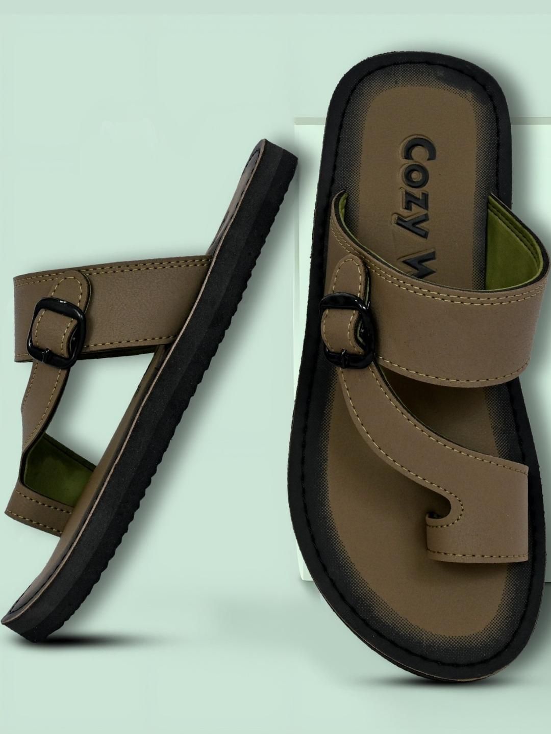 Cozy Wear Men Solid Flip Flops-picture-50
