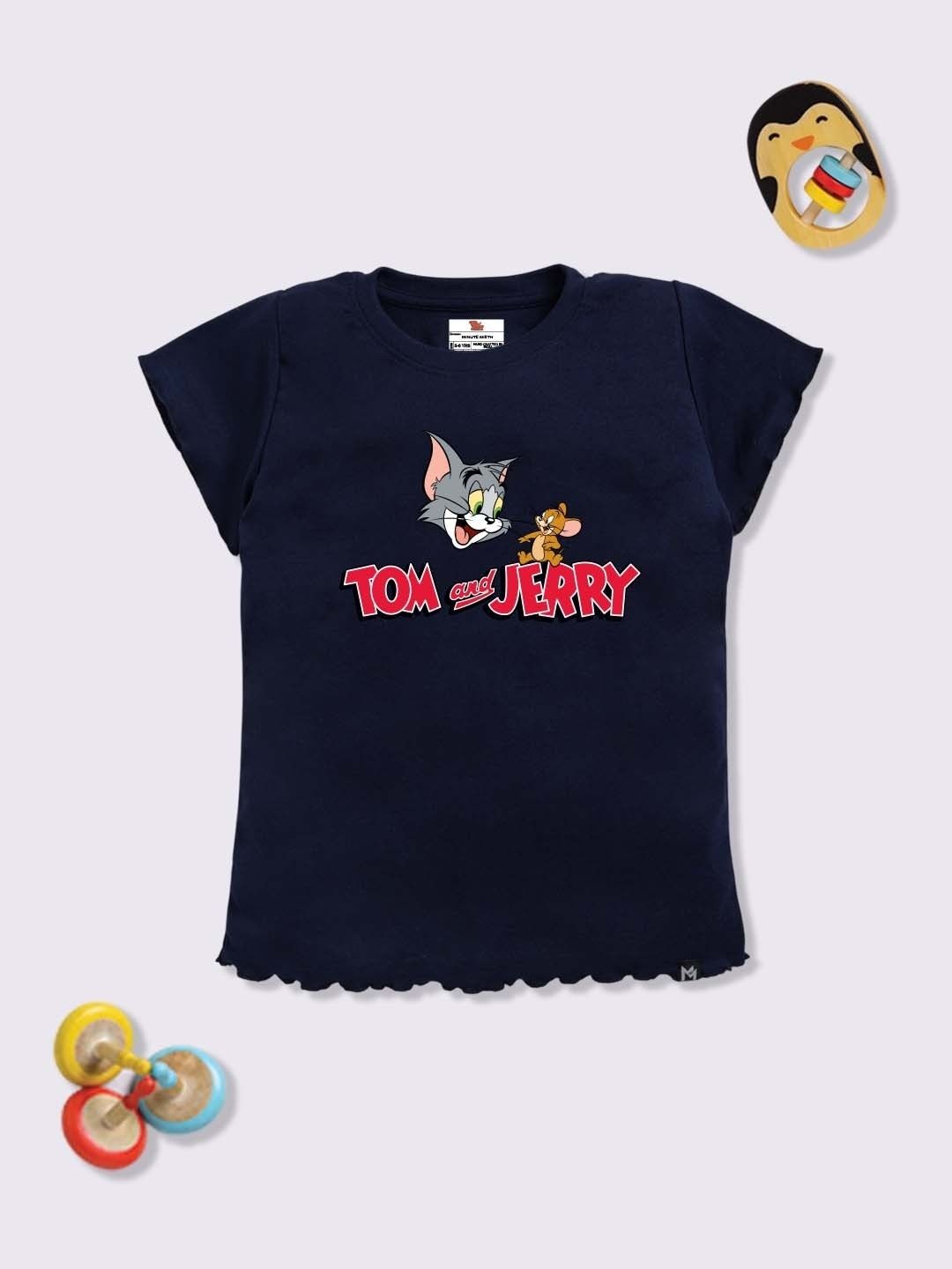 YK X Minute Mirth Tom & Jerry Printed Cotton Top-picture-56