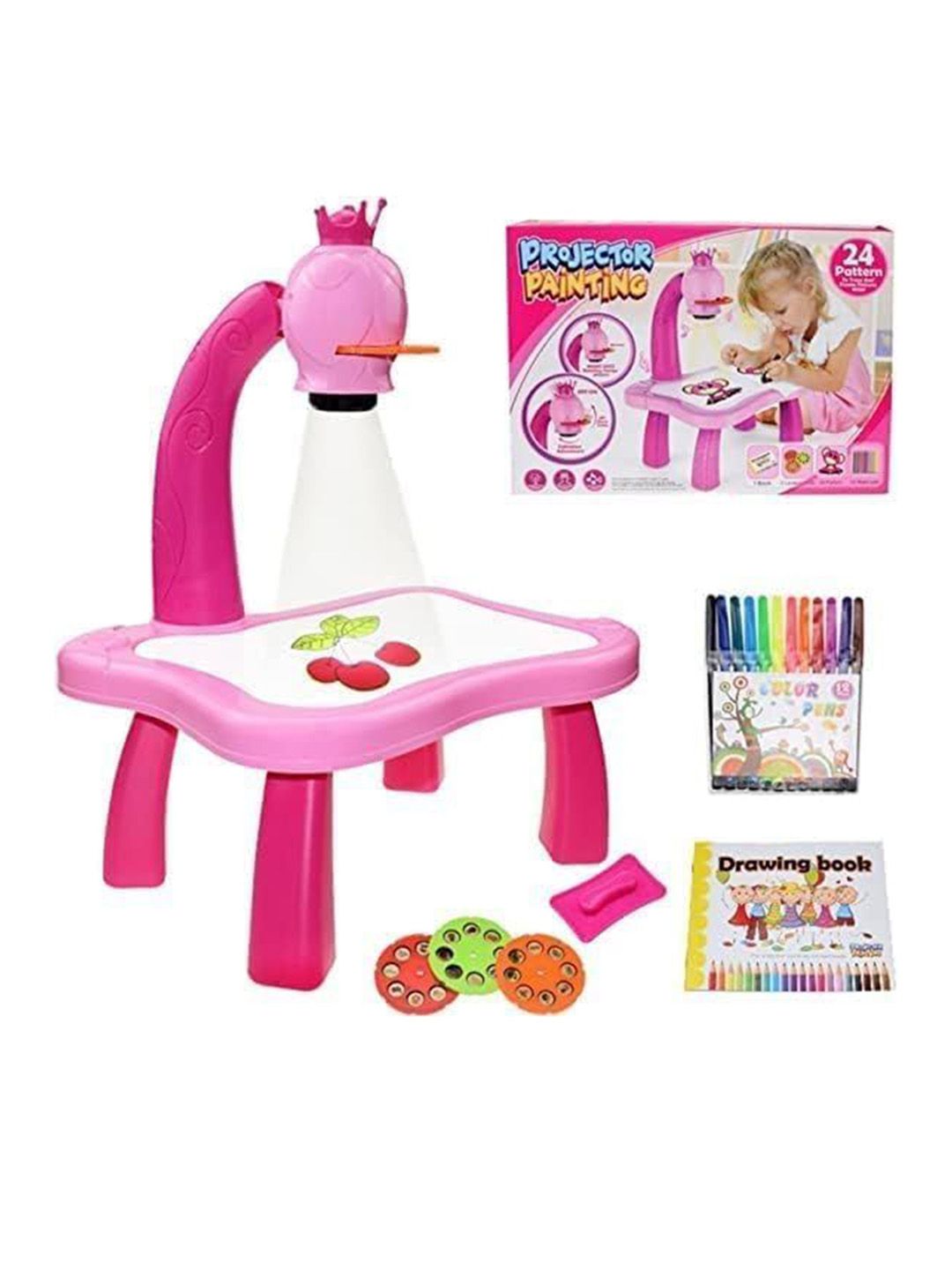 Kidoyz Kids Drawing Projector Table-image-3