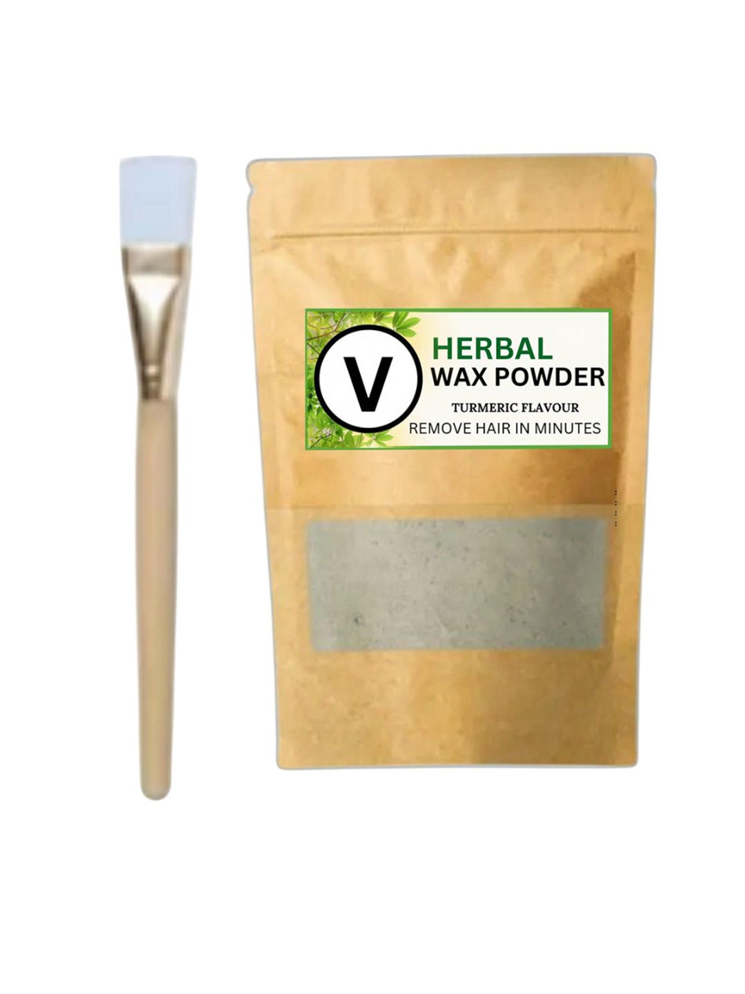 VENVO Turmeric Herbal Wax Powder With Brush - 100 g-picture-26