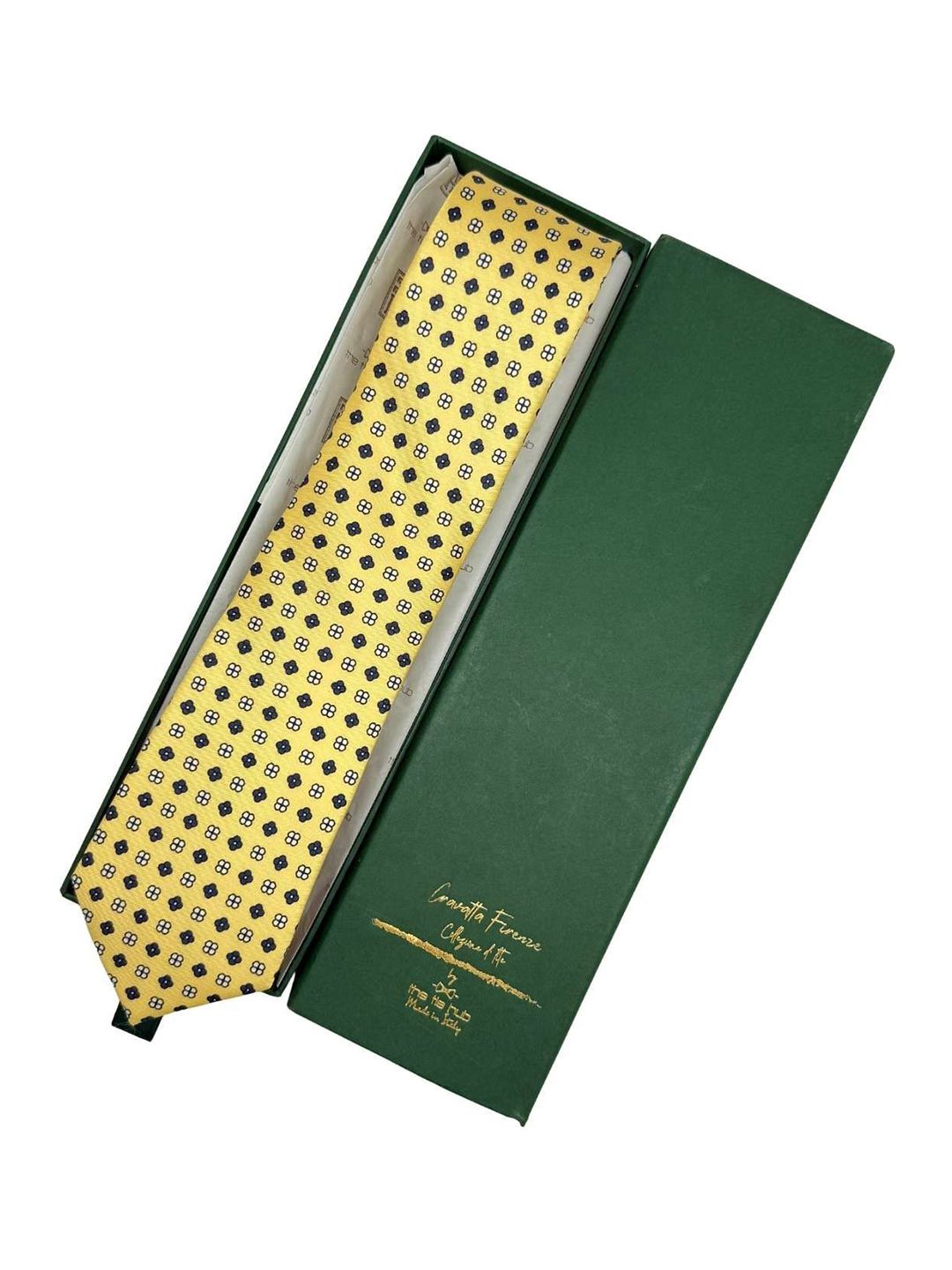 The Tie Hub Men Geometric Printed Skinny Tie-picture-45