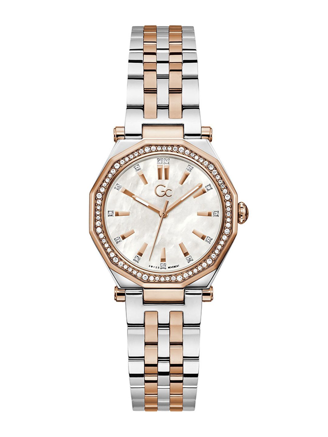 GC gleam Women Stainless Steel Bracelet Style Straps Analogue Watch Z55001L7-image-31