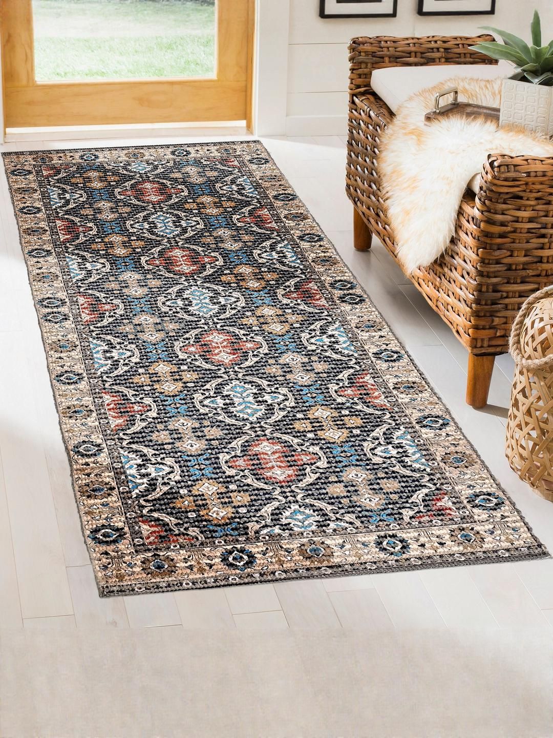Homzz Multi Digital Printed Cotton Dhurrie-image-47