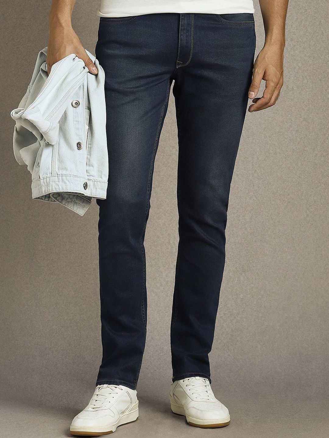 Louis Philippe Jeans Men Slim Fit Mid-Rise Jeans-picture-11