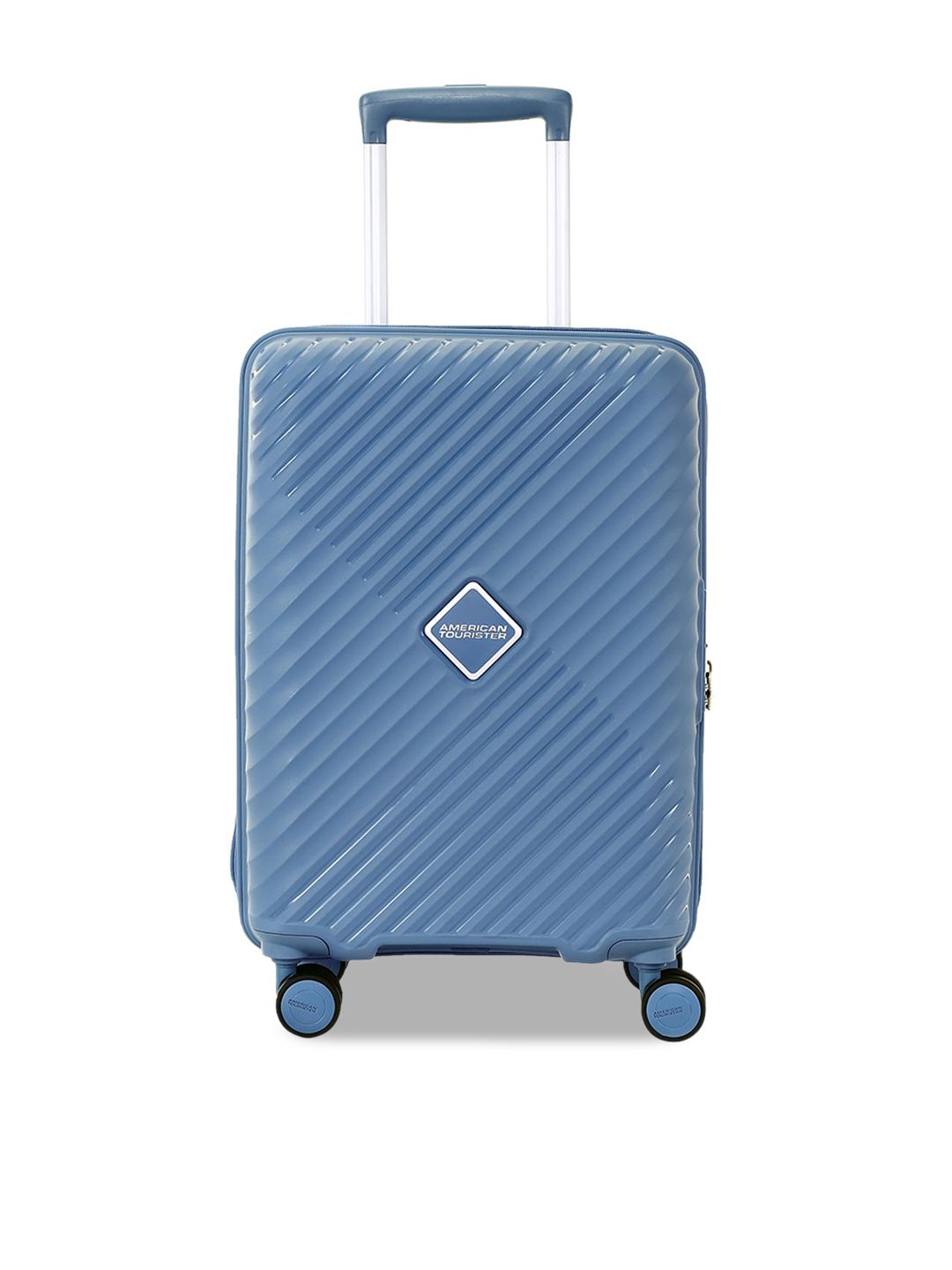 AMERICAN TOURISTER Unisex Textured Hard-Sided Large Cabin Trolley Bag-picture-56