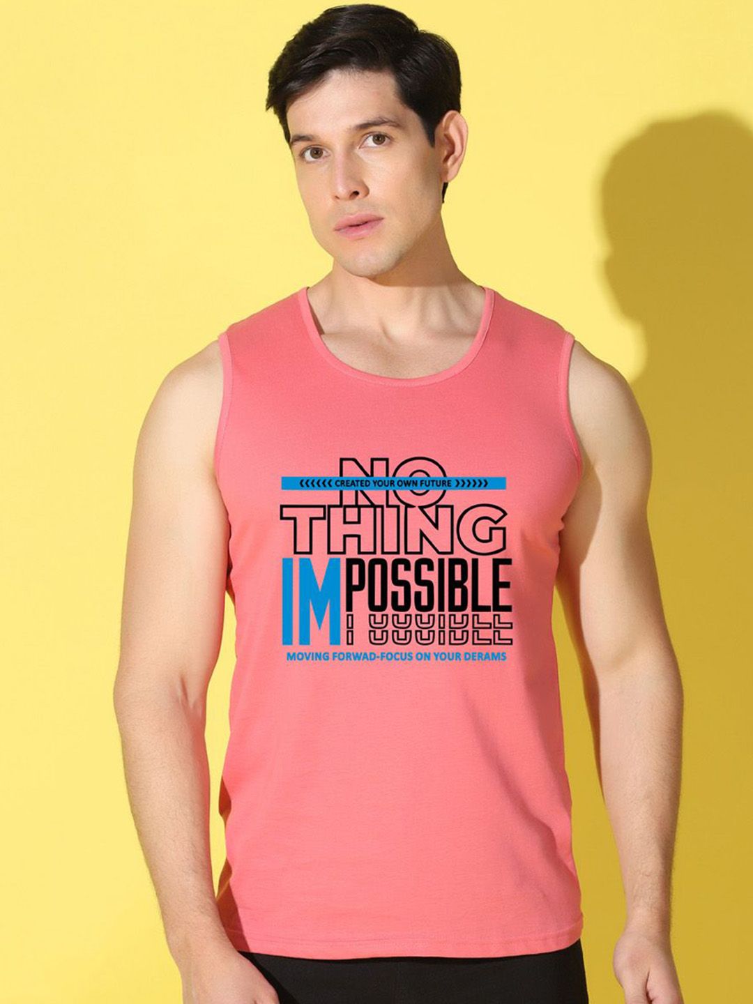 WOOSTRO Men Printed Cotton Gym Vest-picture-46