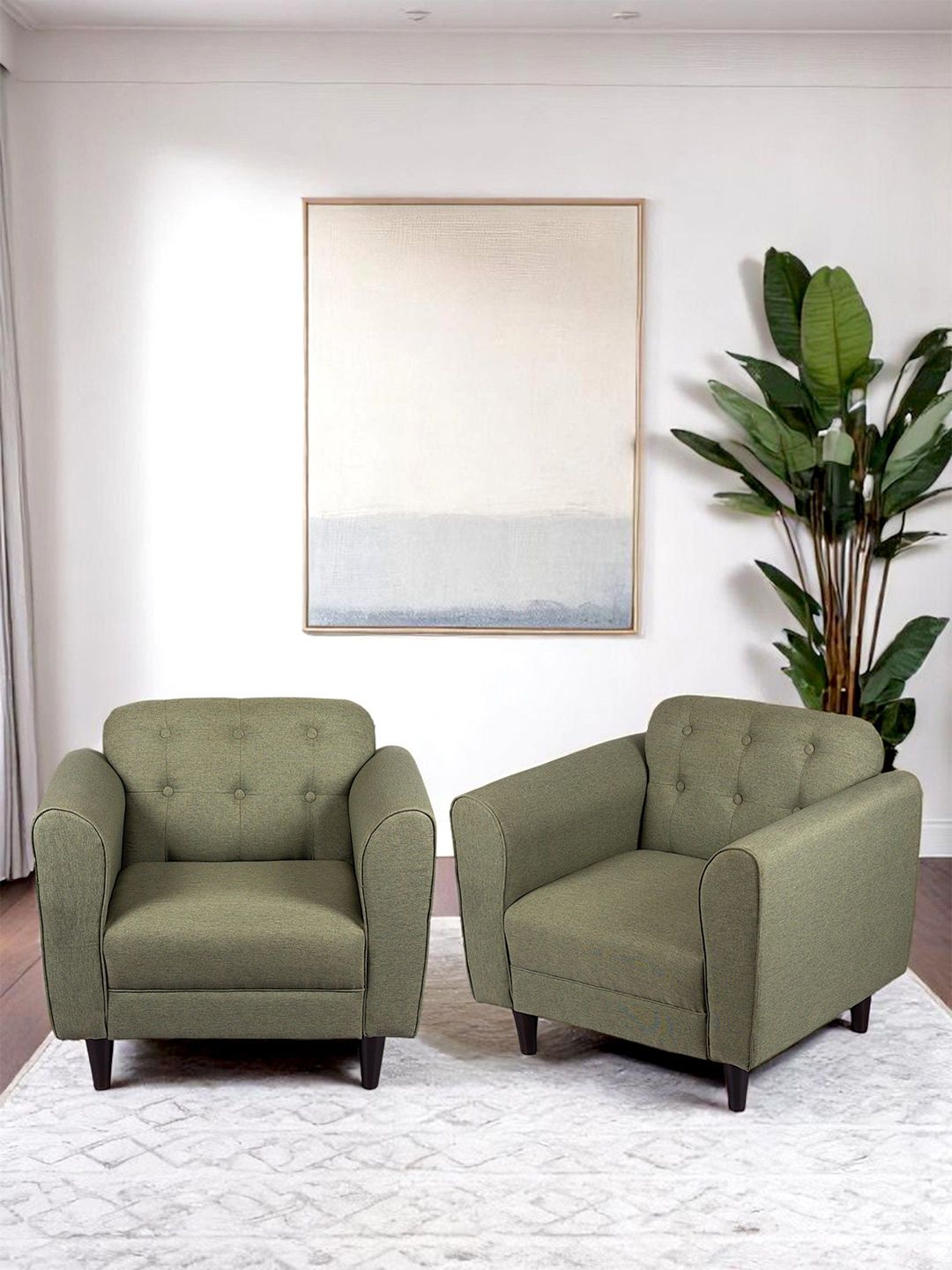 Ikiriya Memory Foam 2 Seater Sofa Chairs