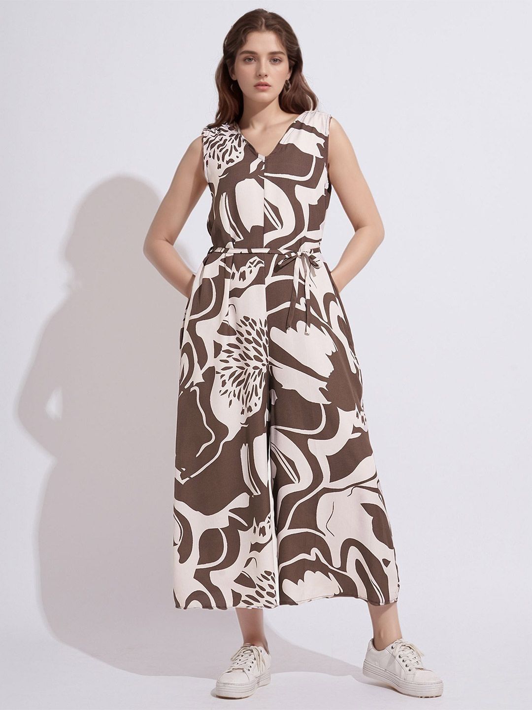 DressBerry Women Printed Fit & Flare Maxi Dress-picture-23