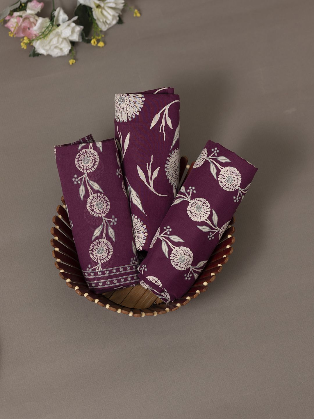 Ramraj Pure Cotton Printed Unstitched Dress Material