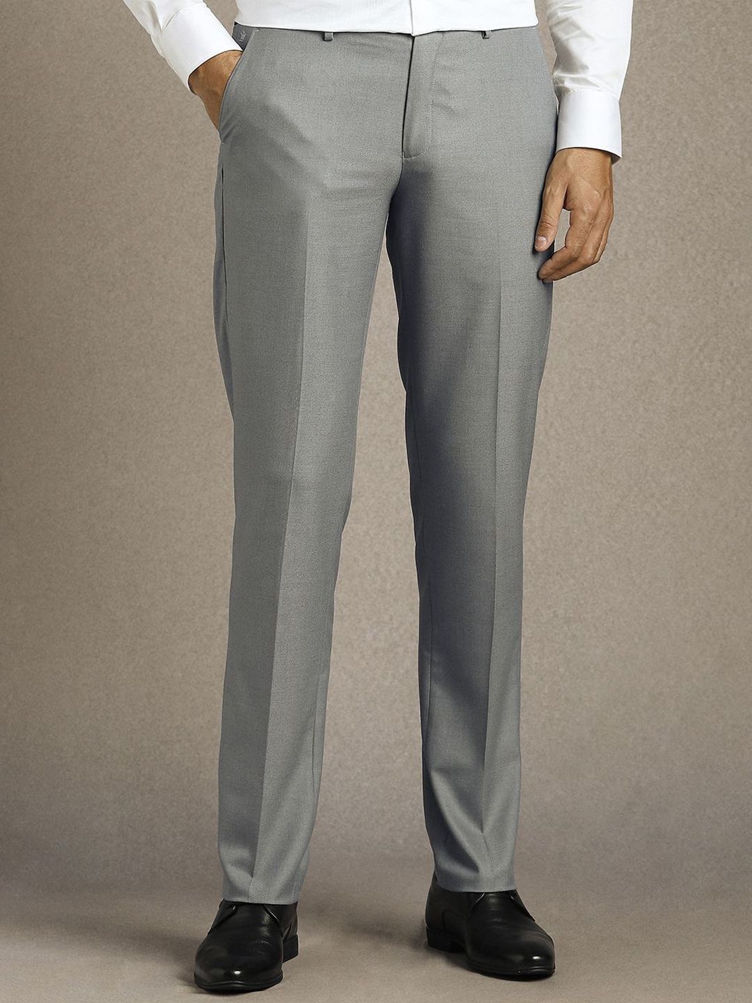 Louis Philippe Men Regular Fit Mid-Rise Formal Trouser-picture-39