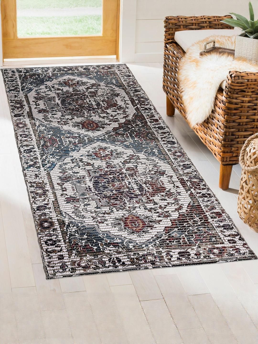 Homzz Printed Dhurrie Cotton Runner-image-37