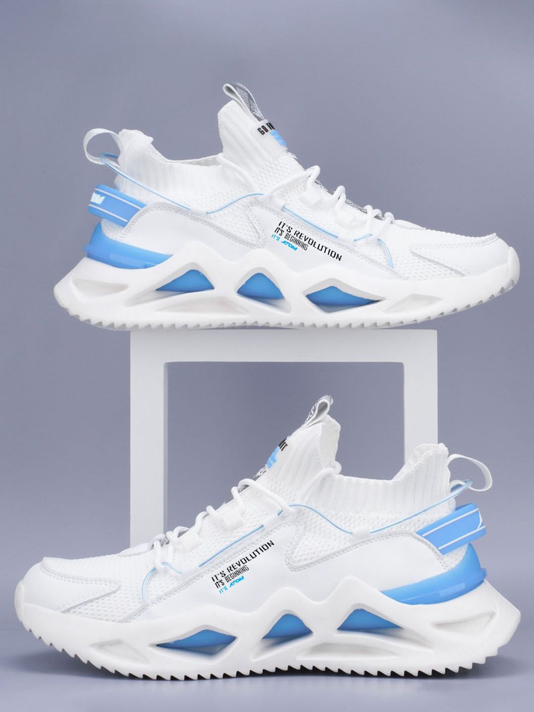 Atom Men Woven Design Sneakers-picture-37