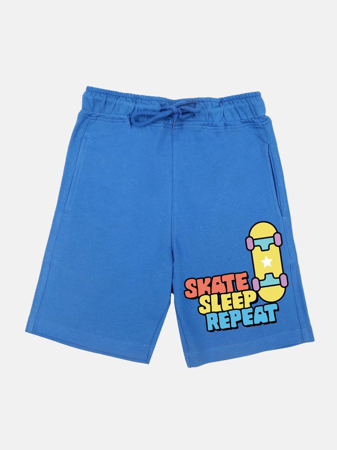 YK Disney Boys Typography Printed Mid-Rise Outdoor Shorts-picture-55