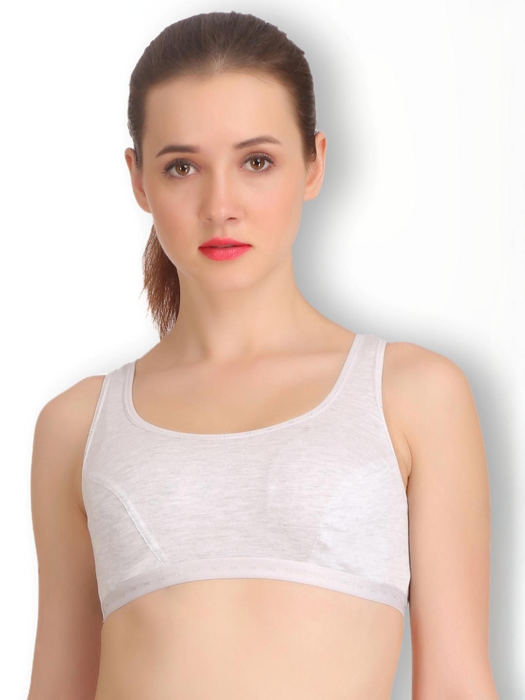 SELFCARE Non-Wired Non Padded Workout Bra-picture-10