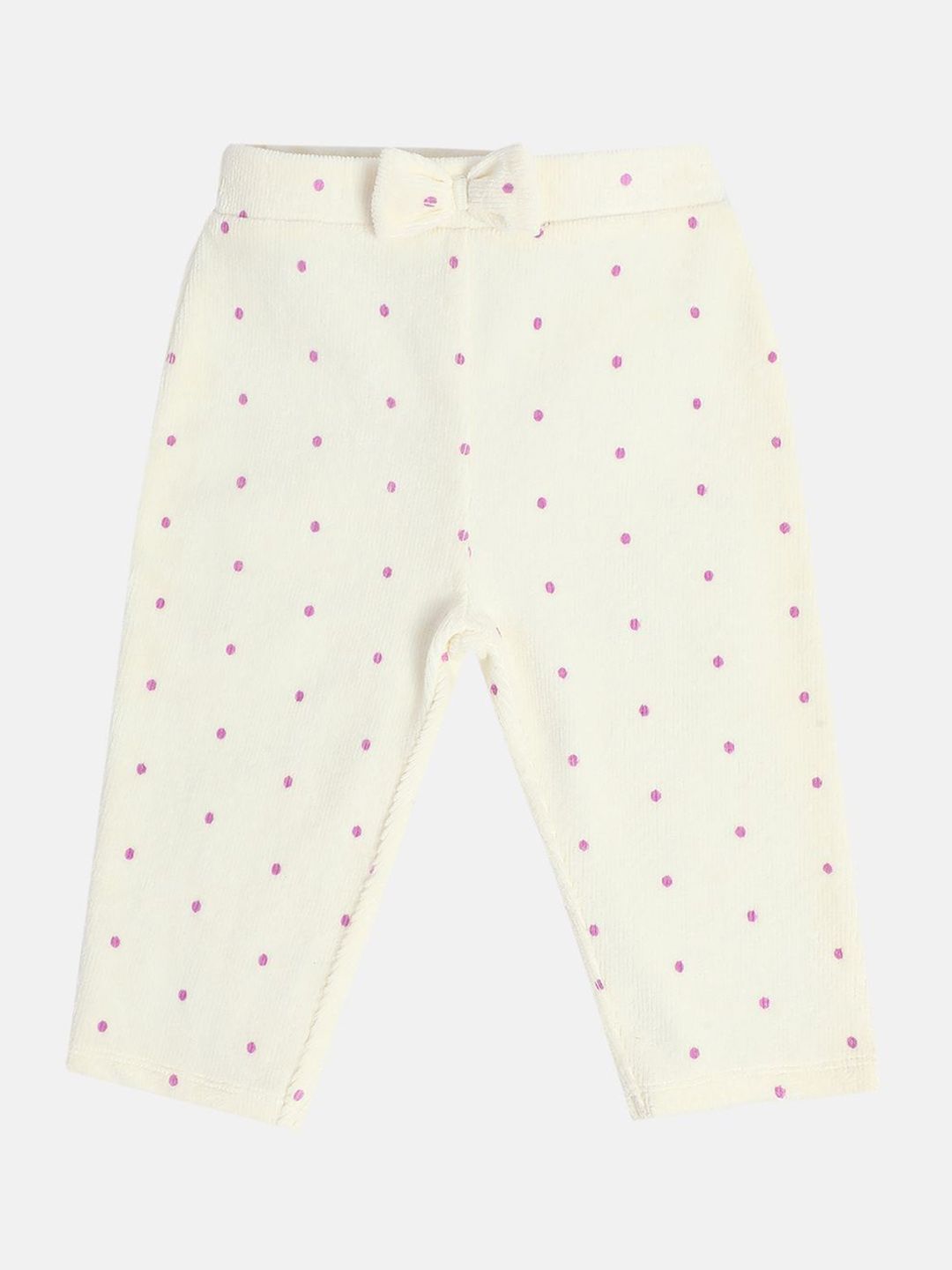 MINI KLUB Girls Polka Dot Printed Trousers-picture-15