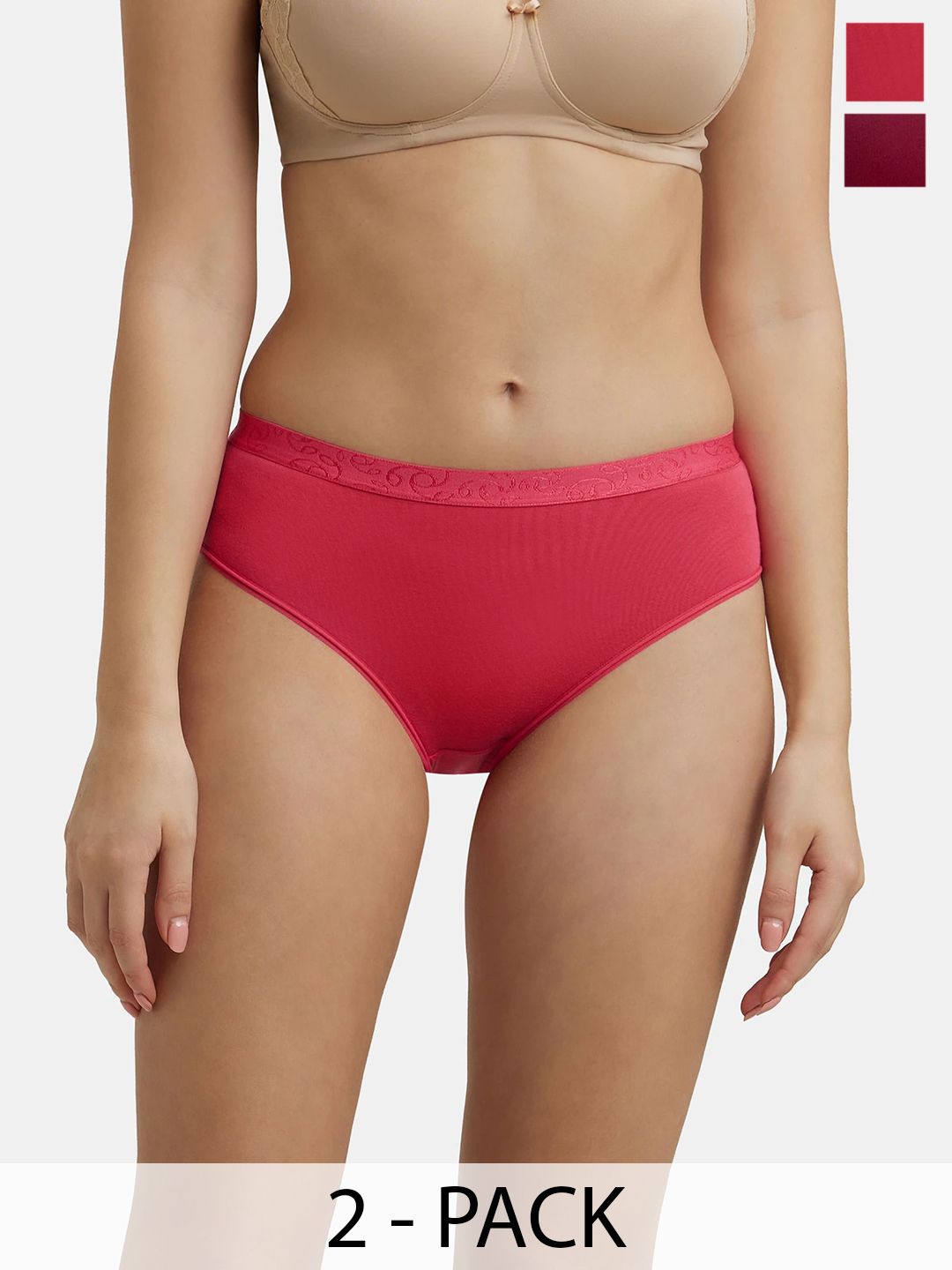 Jockey Pack Of 3 Assorted Hipster Briefs 3001-0305-ASSTD-picture-36