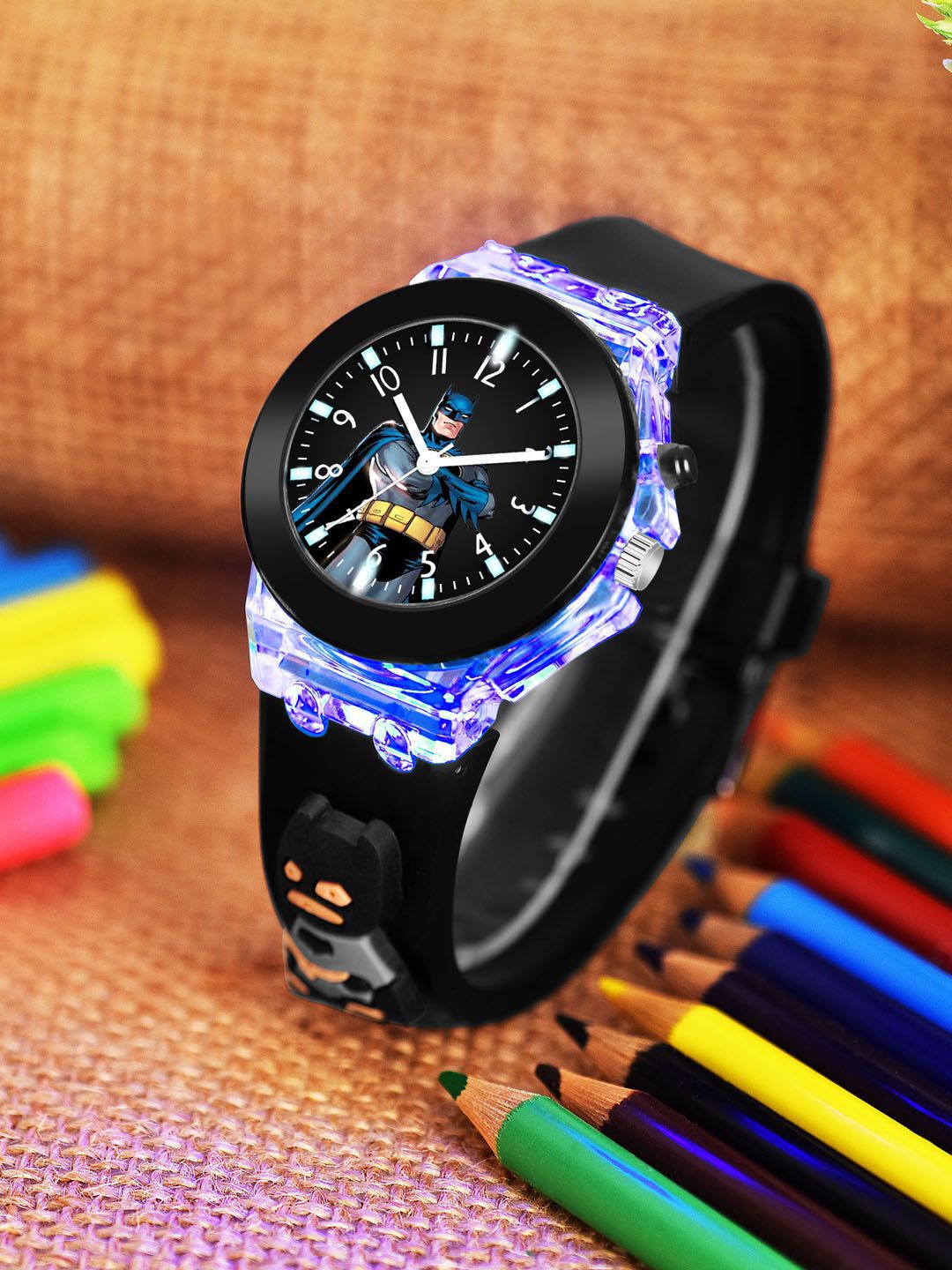 Cloudwood Boys Patterned Dial & Straps Analogue Multi Function Watch 327 Batman-picture-25