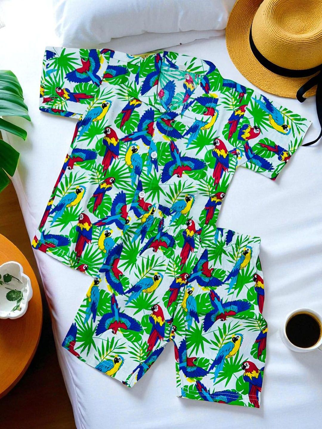 Moda Rapido Boys Graphic Printed Shirt With Shorts-picture-15