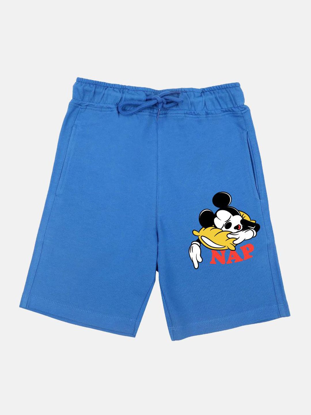 YK Disney Boys Graphic Printed Mid-Rise Knee Length Cotton Regular Shorts-picture-40