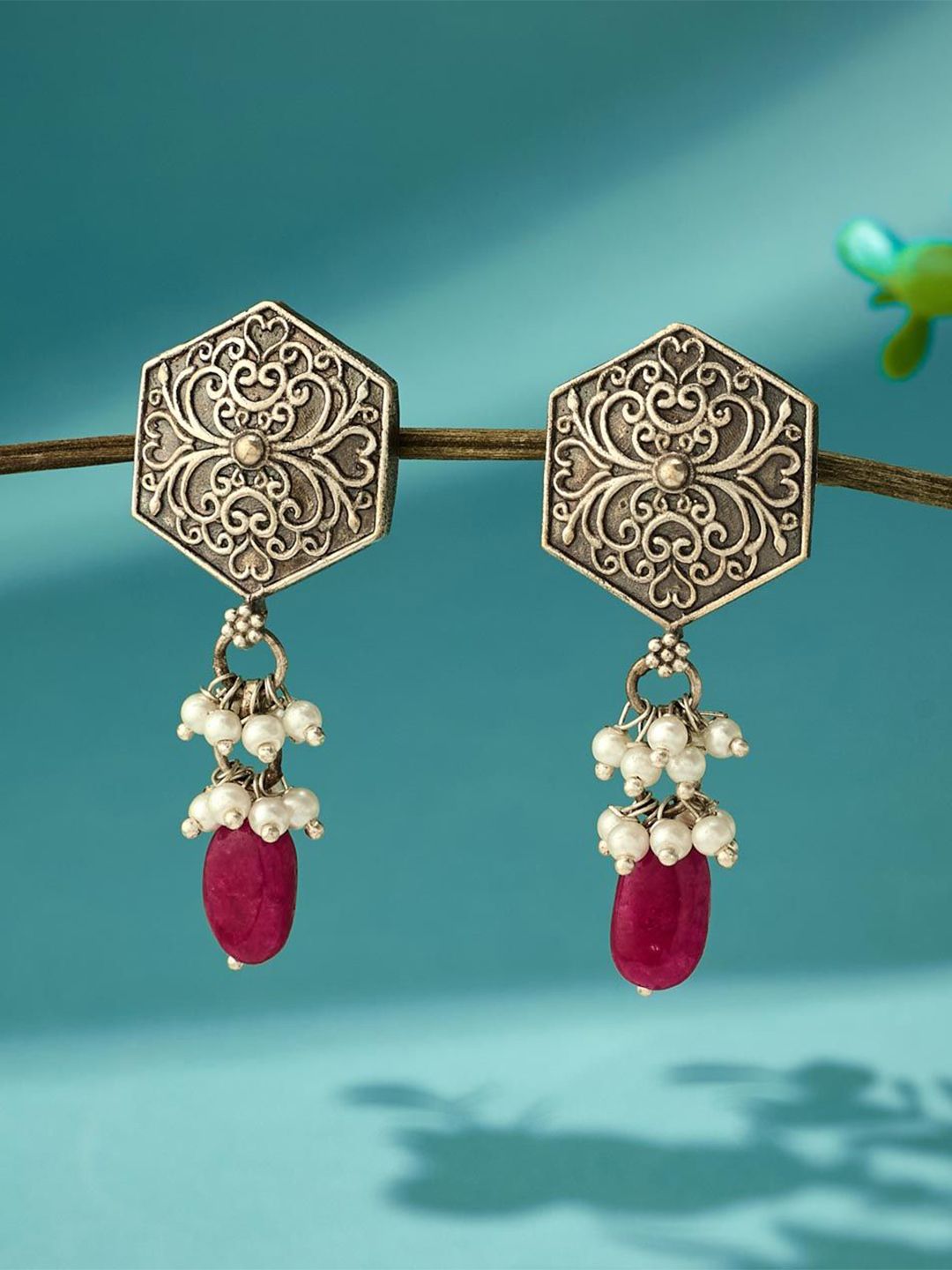 Fabindia Women Contemporary Dangler Earrings-picture-40