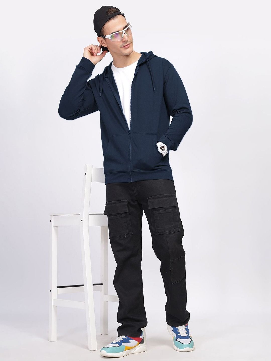 The Roadster Lifestyle Co. Men Full Sleeve Casual Zipper Hoodie-picture-47