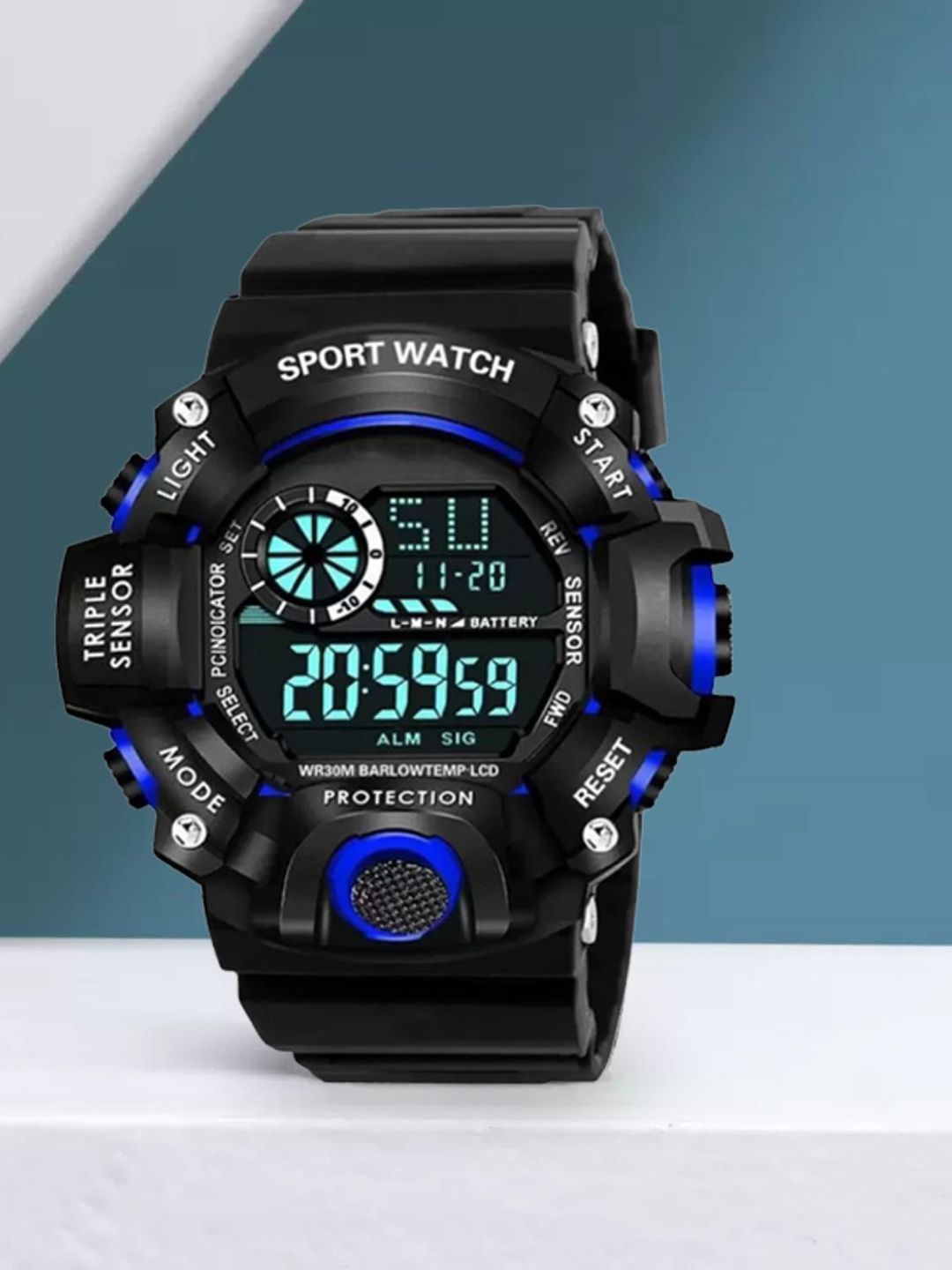 SELLORIA Boys Dial & Bracelet Style Straps Digital Multi Function Automatic Watch Lifestyle_GShcBlue-image-25